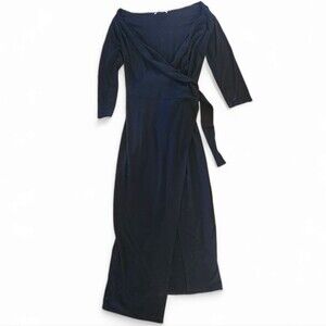 Reformation wrap dress small. Basic little black dress comfy